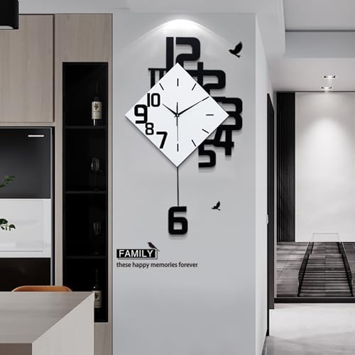 FLEBLE Modern Large Wall Clocks - Image 2