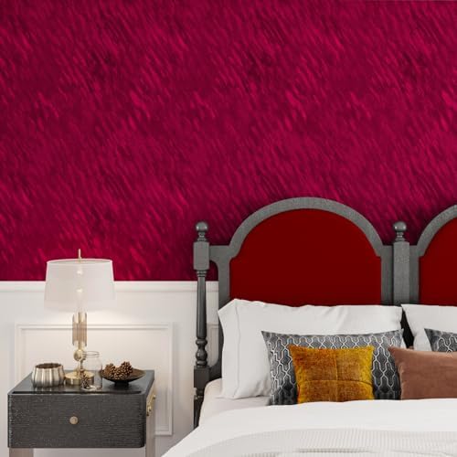 Dark Red Velvet Fabric Felt for Dresser Jewelry Boxes Self Adhesive Drawer - Image 5