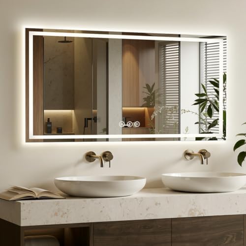 60"x30" LED Bathroom Mirror by Rpoesx