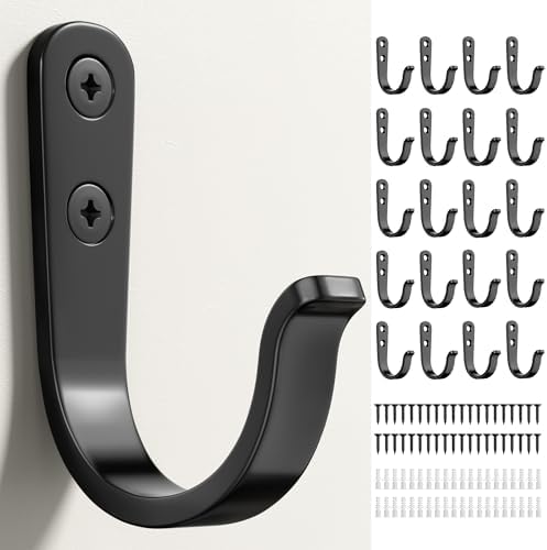 20Pcs Wall Hooks, Holds Up to 40 lbs by jockcaras