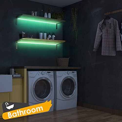 3-Pack Shelf Lights, Upgrade Battery Operated 20inch Led Strip Lights - Image 7