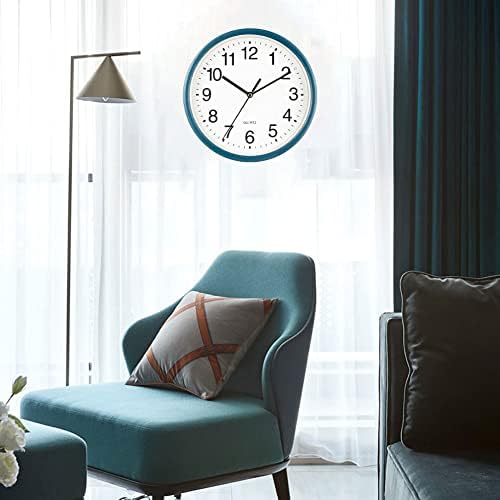 6 Inch Silent Wall Clocks Battery Operated, Non-Ticking Modern Round Clock - Image 3
