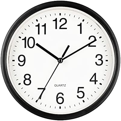 6 Inch Silent Wall Clocks Battery Operated, Non-Ticking Modern Round Clock by Unknown