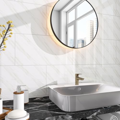 Marble Peel and Stick Backsplash 23.6 x11.8 in - Image 2