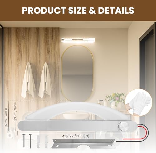 Bonlux 12V RV Vanity Light Fixture - Image 4