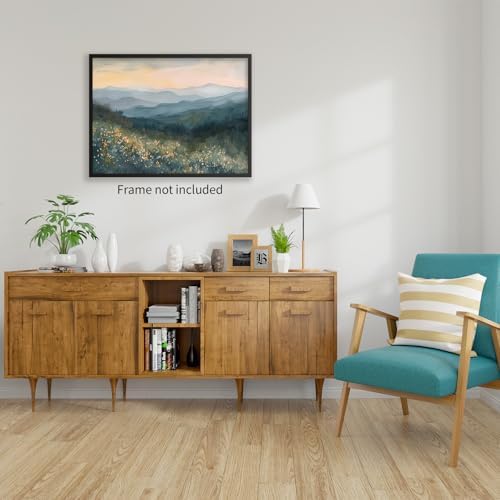 Haitunone Appalachian Mountains Wall Art Nature Landscape Smoky Mountains - Image 4