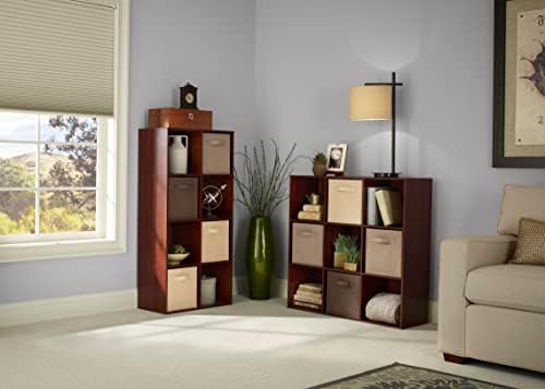 ClosetMaid Cubeicals 8 Cube Storage Shelf Organizer Bookshelf, Vertical or - Image 2
