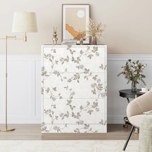 Floral Peel and Stick Contact Paper Vintage 17.32"x118.11" - Image 5