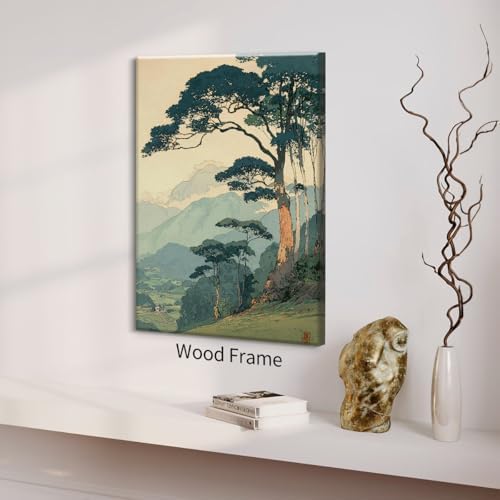 Japanese Forest Framed Wall Art Asian Tranquil Mountain Landscape Posters 16x20 - Image 5