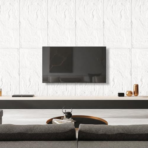 4Pcs Faux Stone Wall Panel 43.3''x23.6'', Lava Stone Design - Image 6