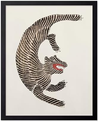 Poster Master Vintage Tiger Poster by PosterMaster