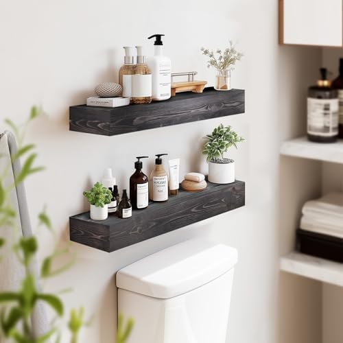 Floating Shelves, 24 x 7 Inch Fireplace Mantel - Image 5