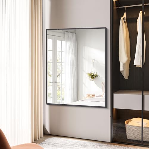 BONEWEI Bathroom Mirror, 36x48 inch Large Wall Mirror - Image 4
