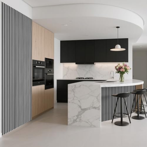 Art3d Roll-Flat Design Acoustic Wood Slat Wall Panel - Image 3
