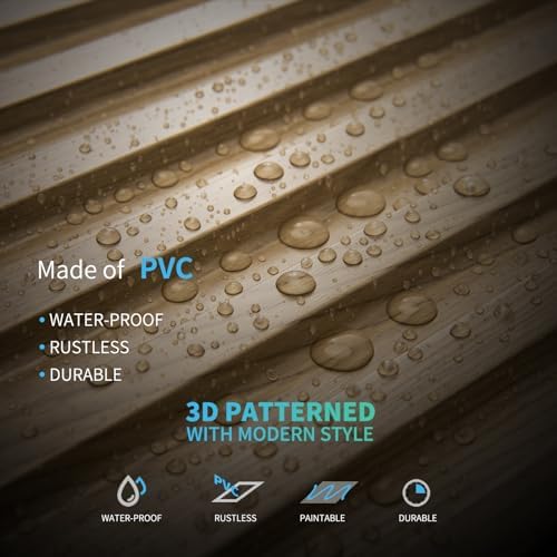 Art3d Fluted Slat 3D Wall Panels, Drop Ceiling Tiles - Image 6