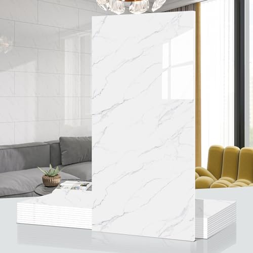 Marble Peel and Stick Backsplash 23.6 x11.8 in by Unknown