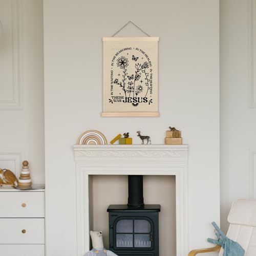 Supwhd Boho Floral Christian Wall Art - Image 3