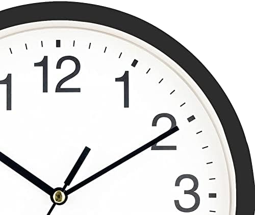 6 Inch Silent Wall Clocks Battery Operated, Non-Ticking Modern Round Clock - Image 6