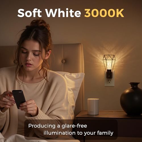 L LOHAS LED Night Light, Night Lights Plug into Wall, 3000K Warm White - Image 6