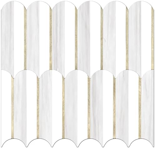 Vamos Tile Peel and Stick Backsplash Seamless Tile, 1-Sheet Stick on Backsplash by VamosTile