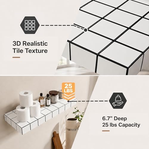 ZttRiee Floating Shelves - Image 3