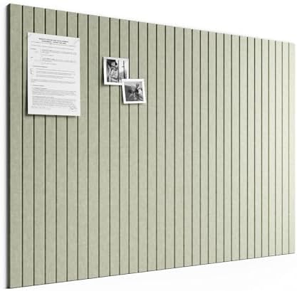 Bumusty 48"x 36" Large Felt Bulletin Board Tiles by BUMUSTY