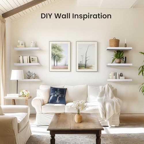 Amada 15.7" Floating Shelves for Wall Decor & Storage - Image 2