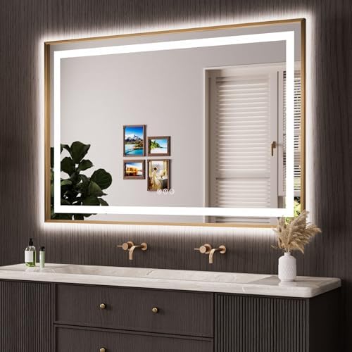 Amorho 60"X40" LED Bathroom Mirror by Amorho