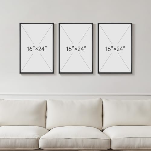 Framed Neutral Gold Abstract Wall Art - Image 7