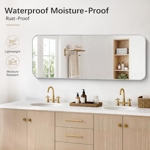 DESBING 60"x24" Bathroom Mirror - Image 6