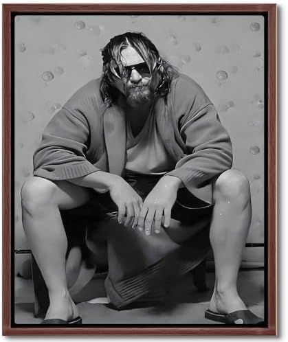 B.B.F MAKE Funny Comedy Movie Framed Canvas Wall Art by BBFMAKE