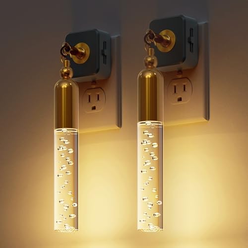 L LOHAS LED Night Lights Plug into Wall 2 Pack 0-100LM Dimmable Night Light by LLOHASLED