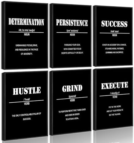 Drsoum Motivational Wall Art  Inspirational Office Quotes by Drsoum