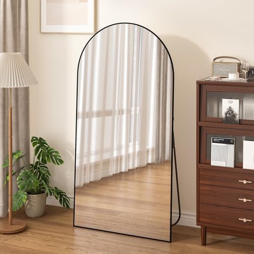 Arched Full Length Mirror Standing Mirror - Image 2