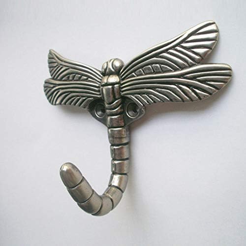 2pcs Dragonfly Coat Hooks Decorative Creativity Wall Mounted Hanger Hook - Image 4