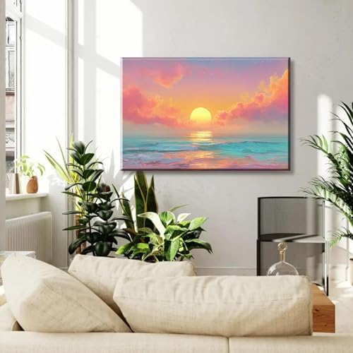 Serene Landscape Canvas Wall Art - Image 6