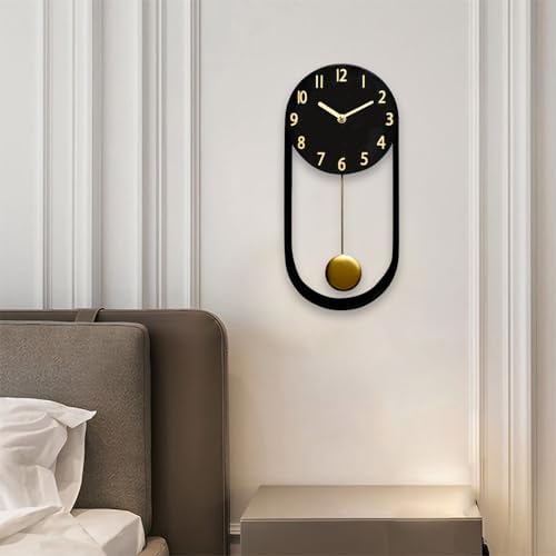 EMAX HOME 8 Inch Black Wall Clock - Image 6