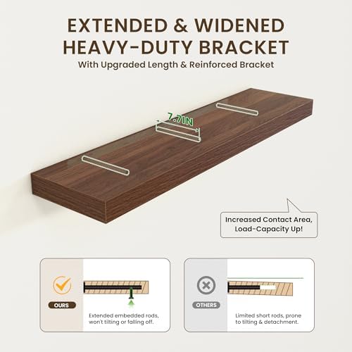FLYJOE Deep Floating Shelves - Image 5