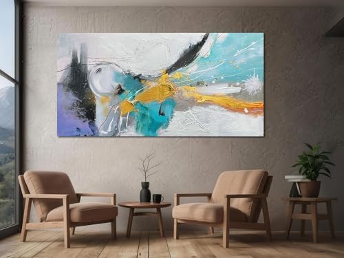 Arjun Large Abstract Wall Art Canvas - Image 5