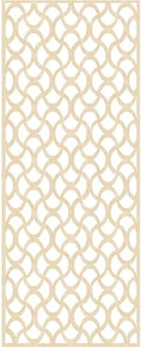 Resort Decorative Pierced Fretwork Wood Wall Panels, 33 3/8"W x 84 3/8"H x 3/8"T - Image 2