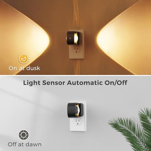 L LOHAS LED Night Light, Night Lights Plug into Wall, Projector Nightlight - Image 2