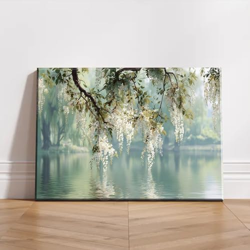 Serene Landscape Canvas Wall Art - Image 2