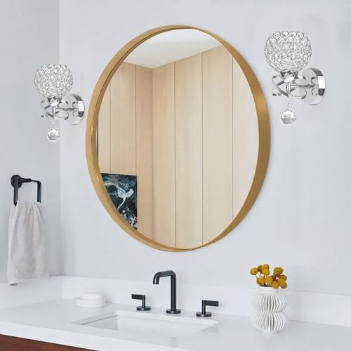 TISLYCO Silver Crystal Sconces - Image 5