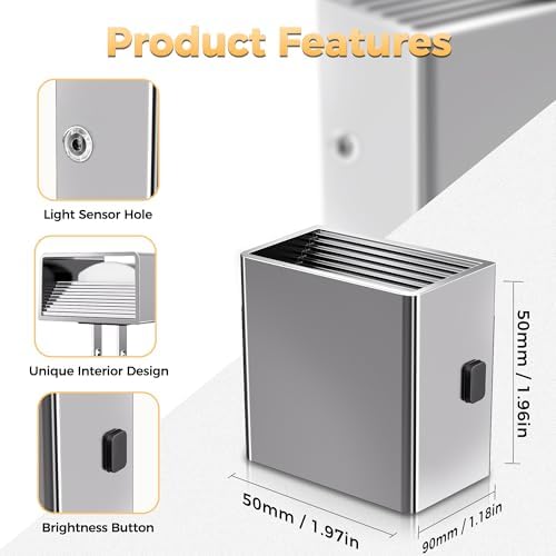 DORESshop LED Night Lights Plug into Wall, Plug in Nightlight - Image 6
