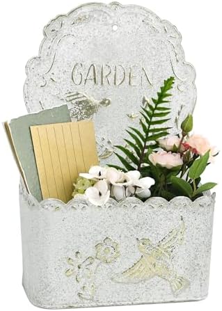 BIG FORTUNE Metal Wall Mount Planter Wall Vases - Image 5