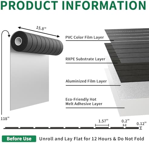 Peel and Stick PVC Slat Wall Panel 118"x15.75" Faux Wood Slat Panels, - Image 2