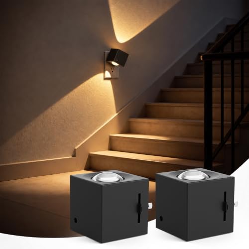 JandCase Night Lights Plug into Wall, 2 Pack Night Light Projector by JandCase