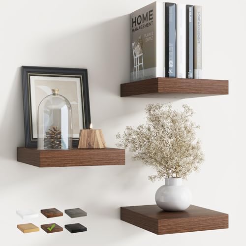 8 Inch Floating Shelves for Wall by Marsmiles