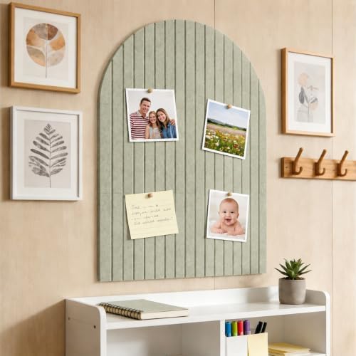 Large Arched Felt Bulletin Board, Sized 36" x 24" - Image 6