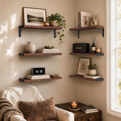 BAYKA Wall Mounted Floating Shelves - Image 5